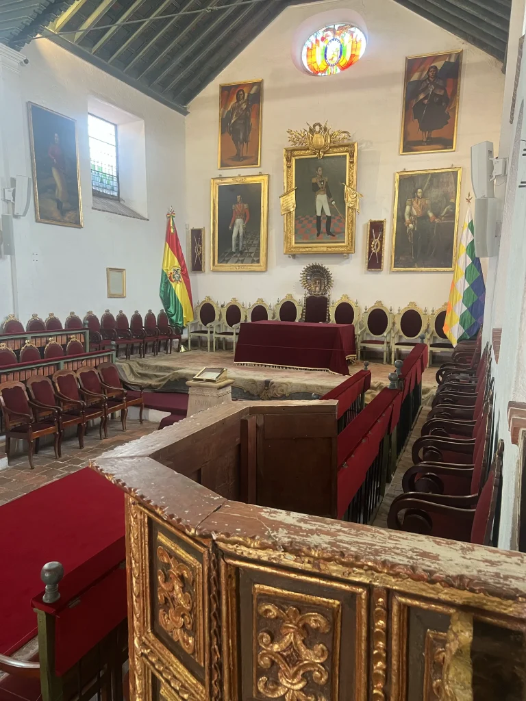 Lieu de la signature de la constitution Bolivienne